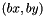 $(bx,by)$